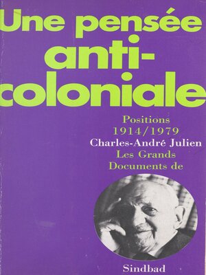 cover image of Une pensée anticoloniale